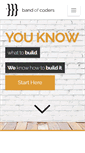 Mobile Screenshot of bandofcoders.com